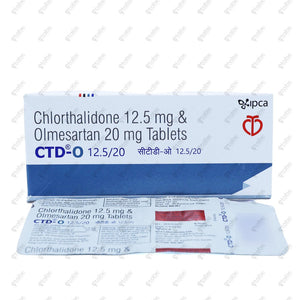 CTD O 12.5/20 Tablet 10's