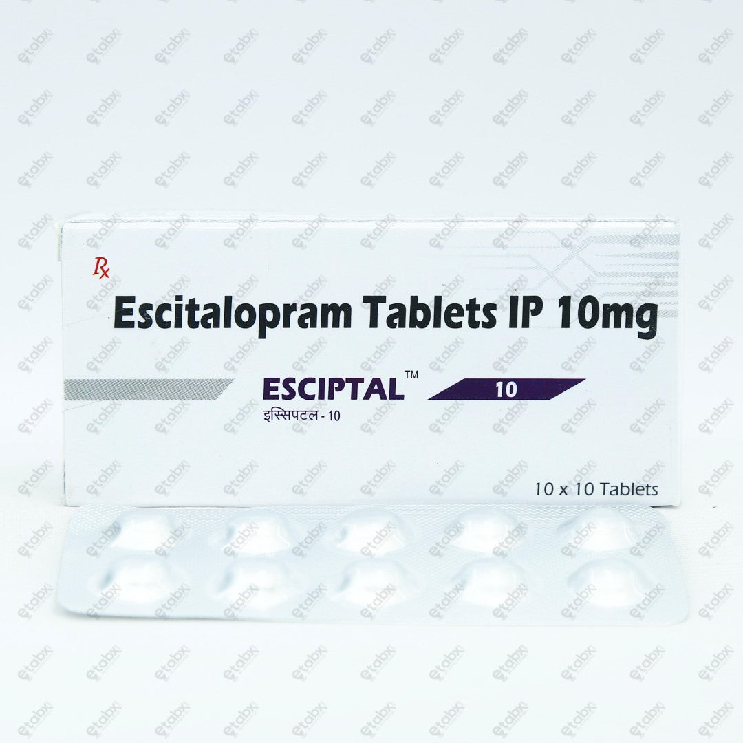 ESCIPTAL 10mg Tablets (10's)