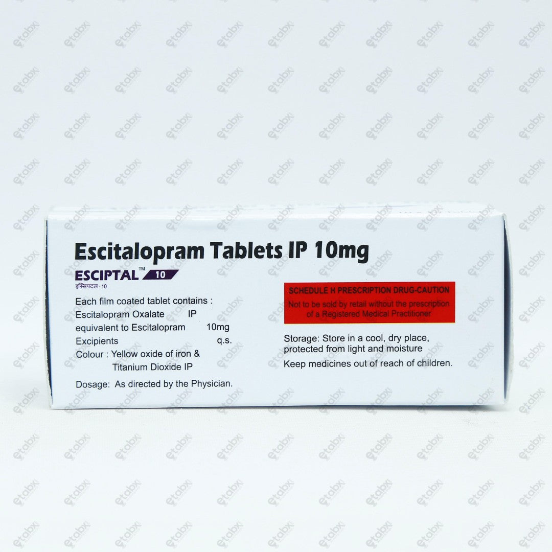 ESCIPTAL 10mg Tablets (10's)