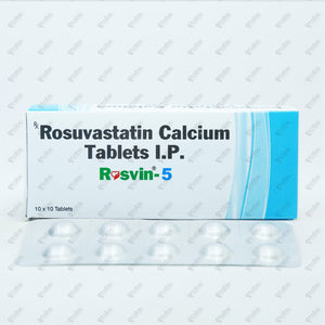 Rosvin 5mg Tablets 10's