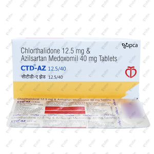 CTD AZ 12.5/40 Tablet 10's