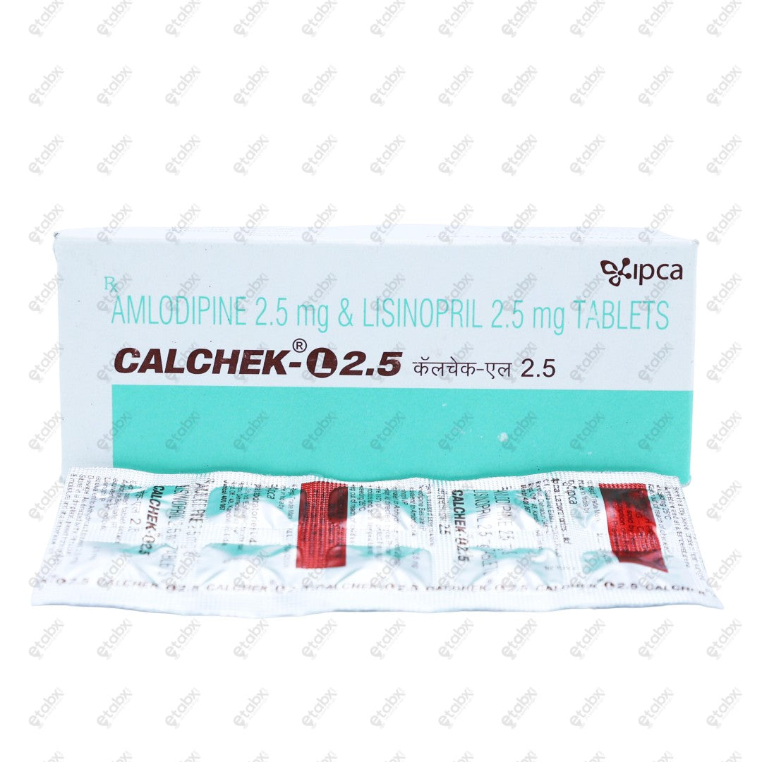 Calchek L 2.5 Tablet 10's