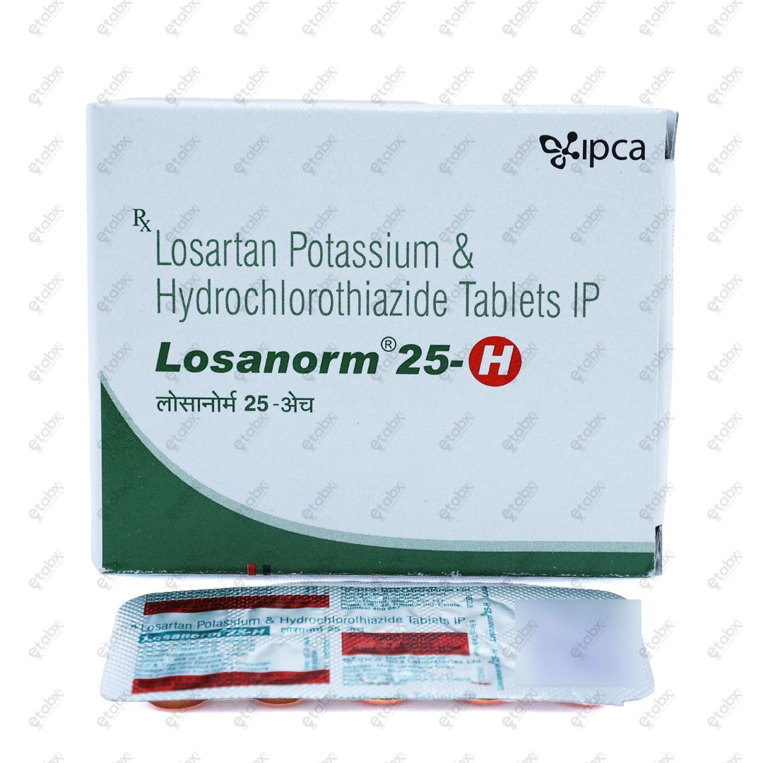 Losanorm 25mg H Tablet 10's