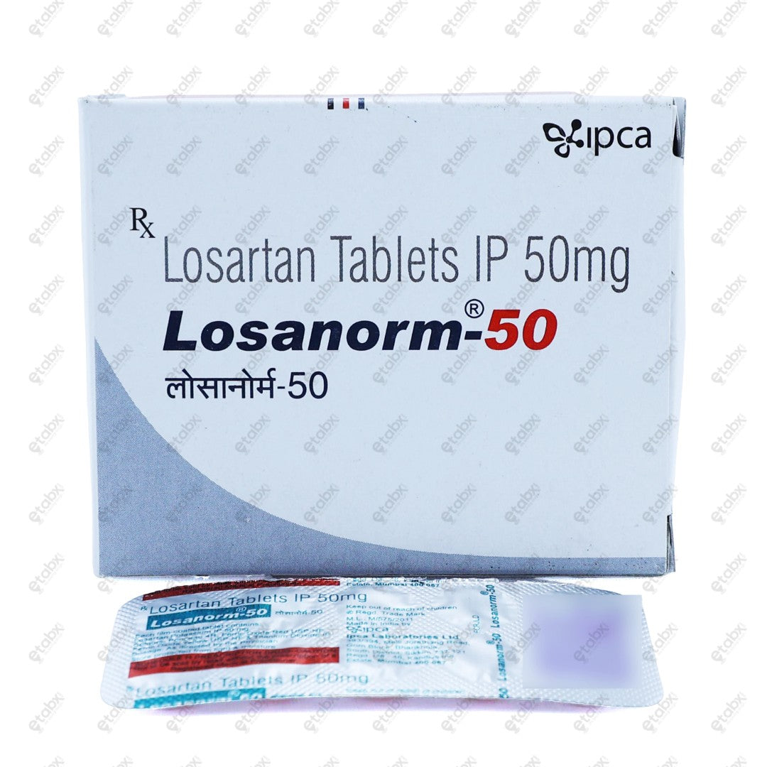 Losanorm 50mg Tablet 10's