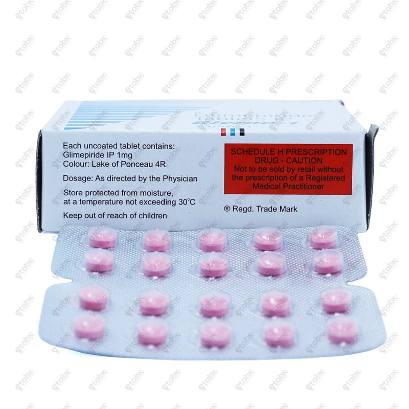 Glyree 1mg Tablet 10's
