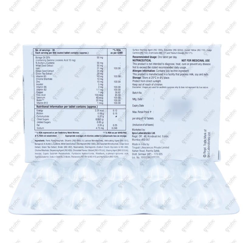 KERAGLO EVA Tablet 10's (New)