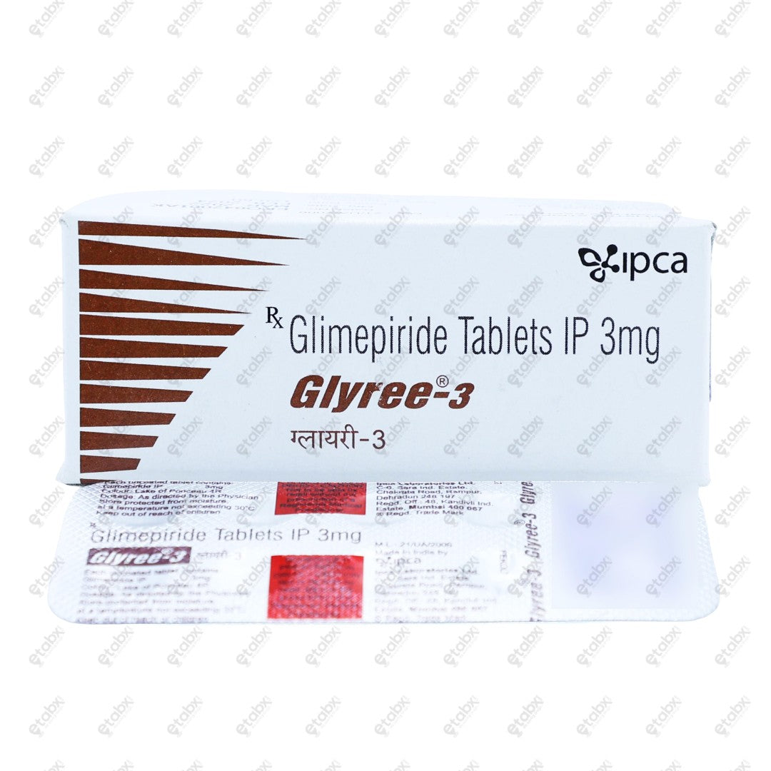 Glyree 3mg Tablet 10's