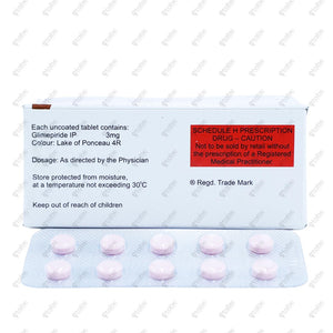 Glyree 3mg Tablet 10's