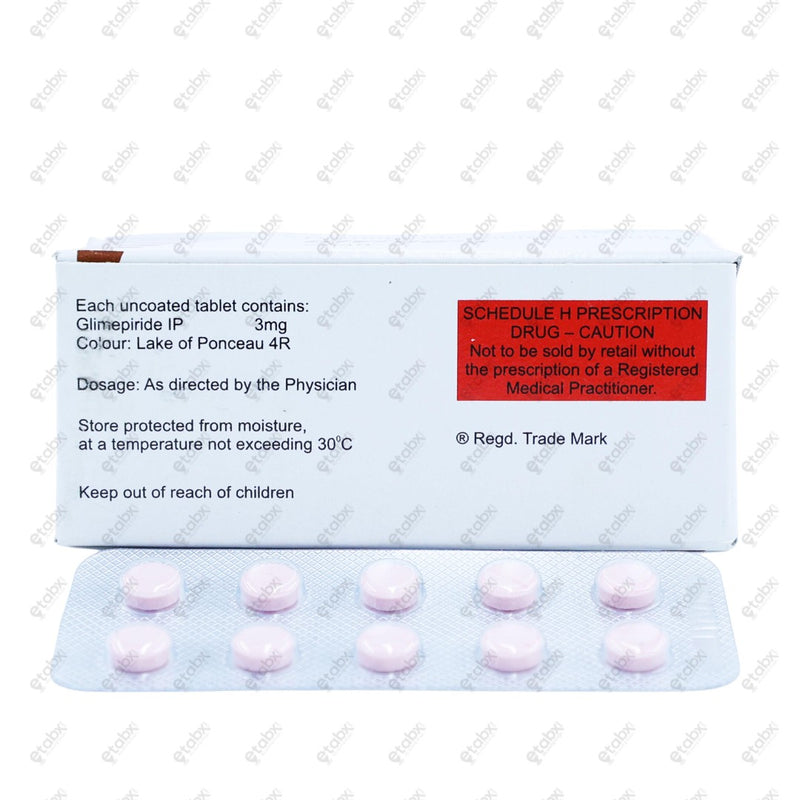 Glyree 3mg Tablet 10's