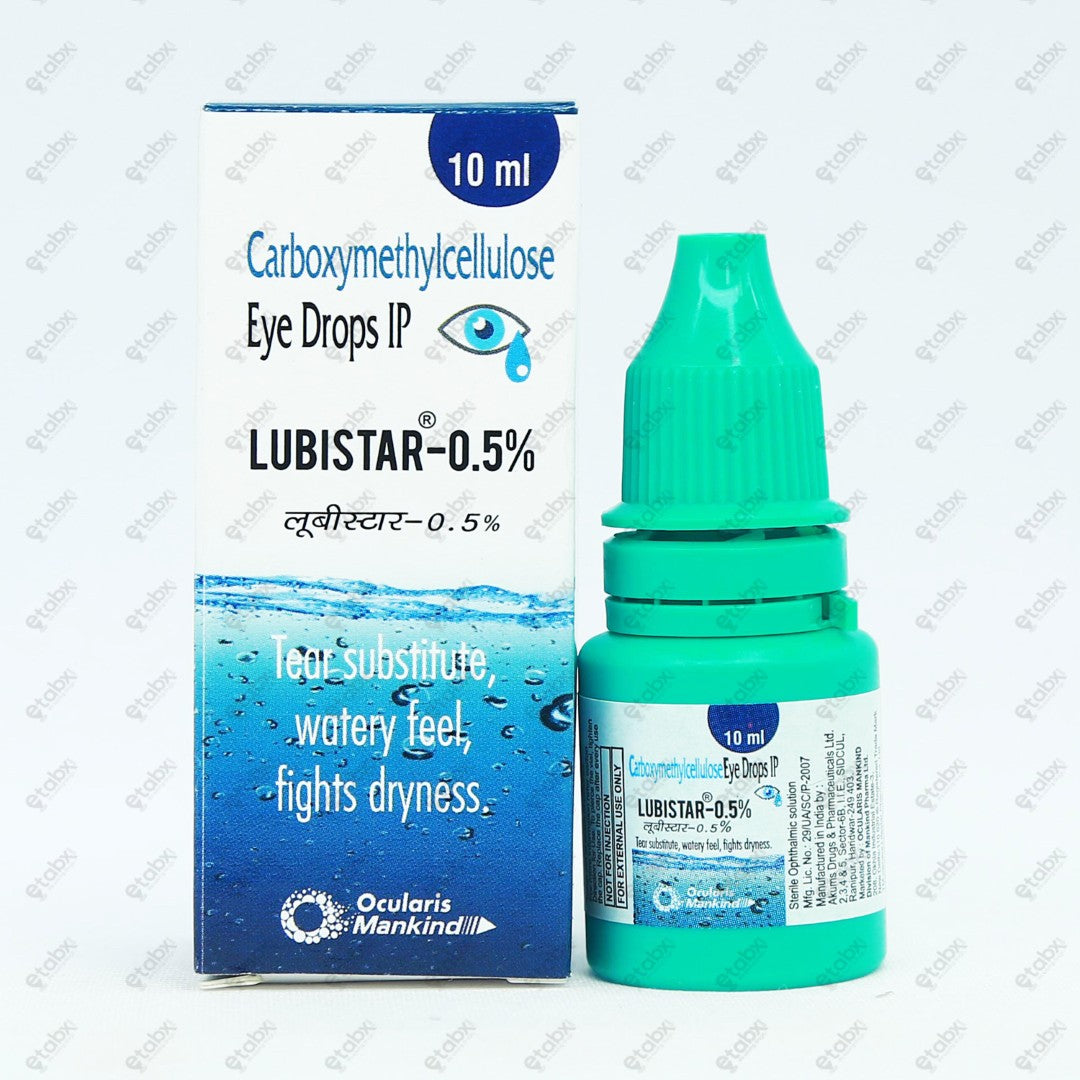 Lubistar 0.5% Eye Drops 10ml