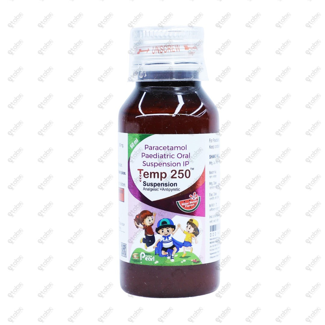 Temp 250mg Suspension 60ml