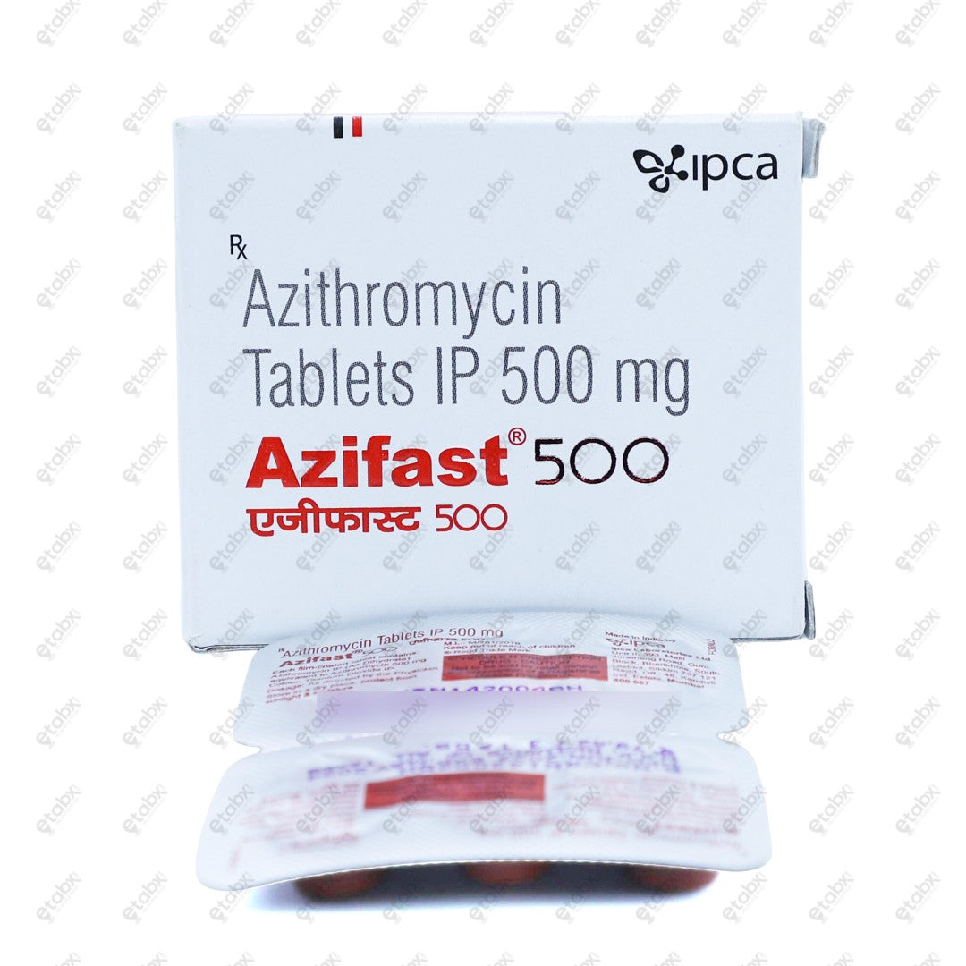 Azifast 500mg Tablet 6's