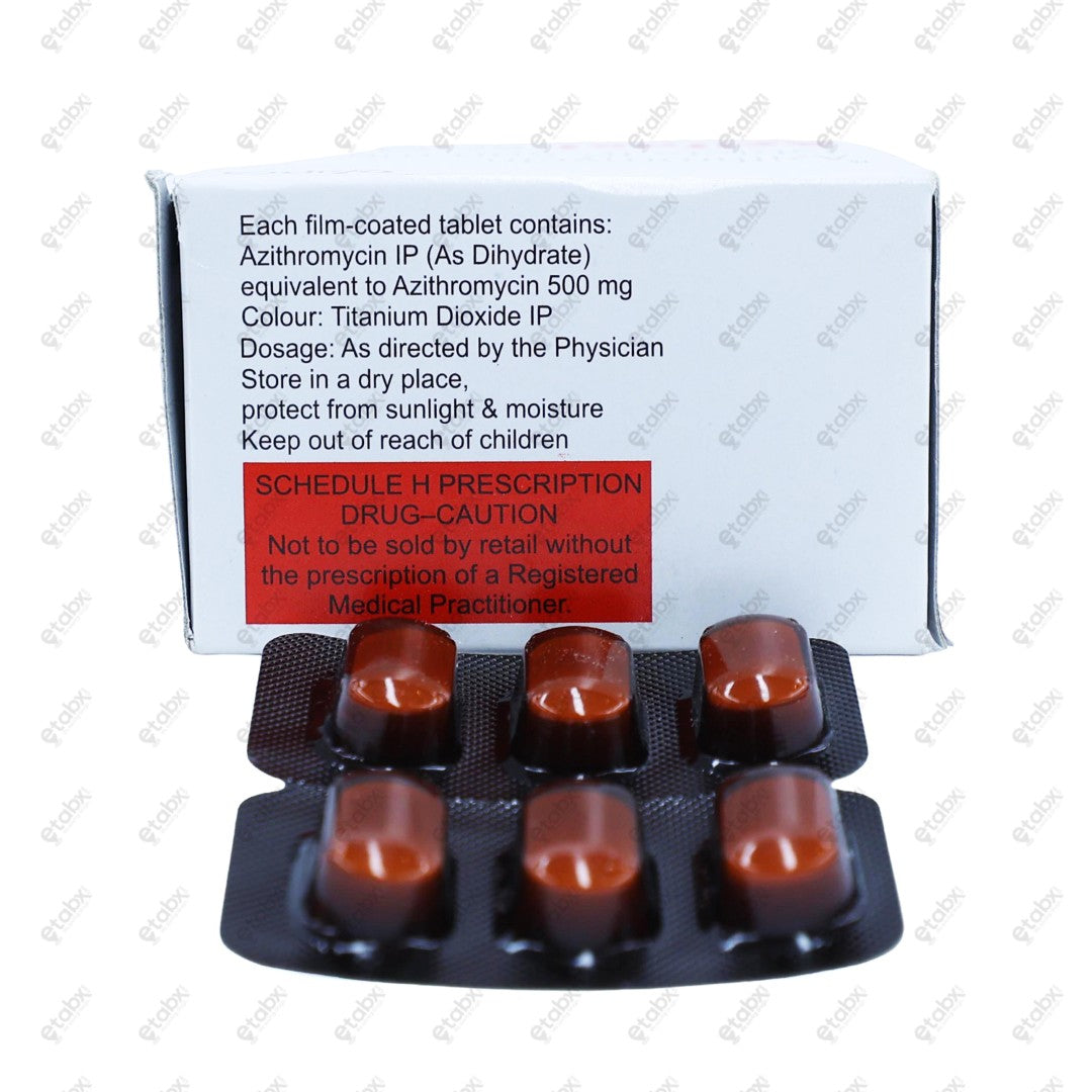 Azifast 500mg Tablet 6's