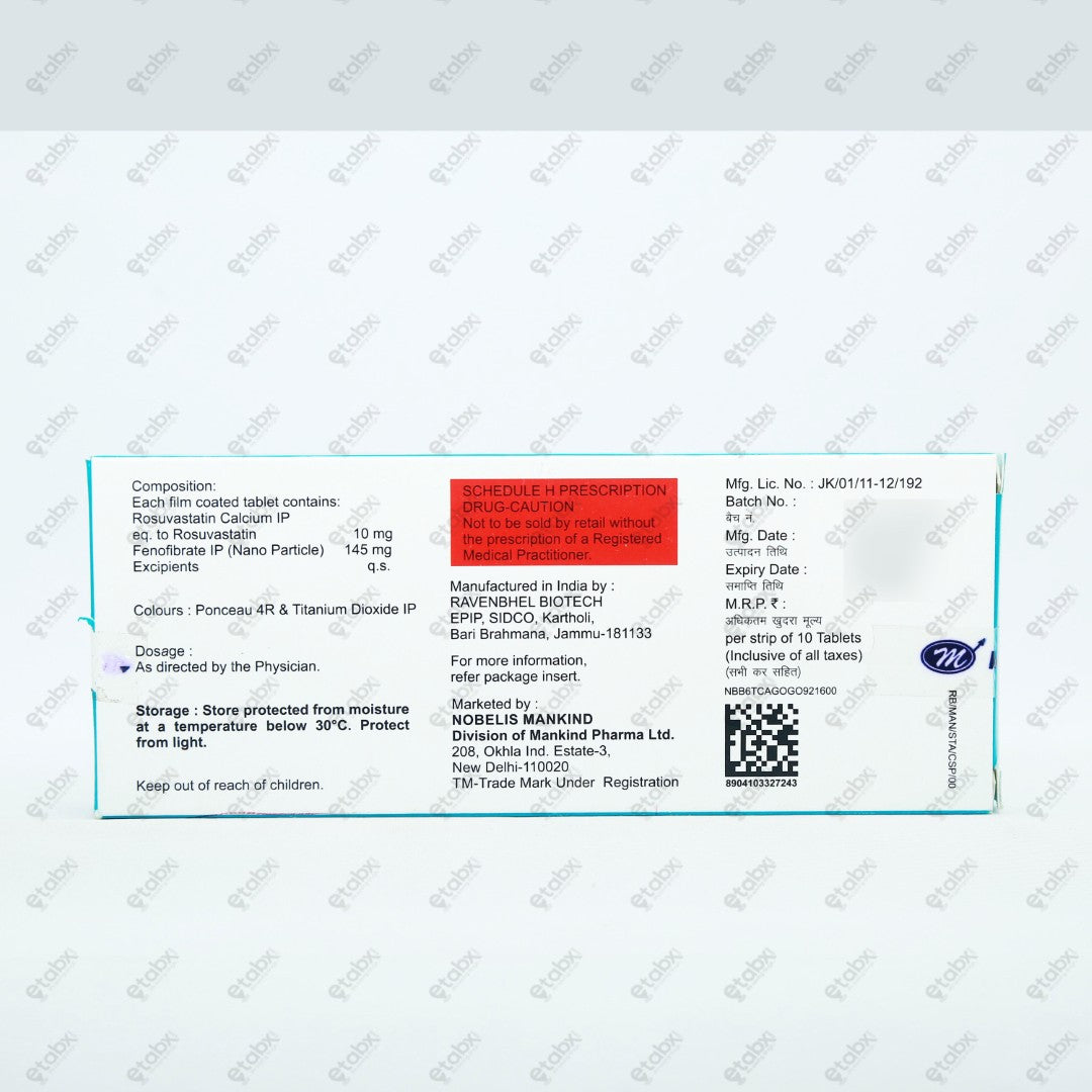 STATPURE F 10mg Tablets (10's)
