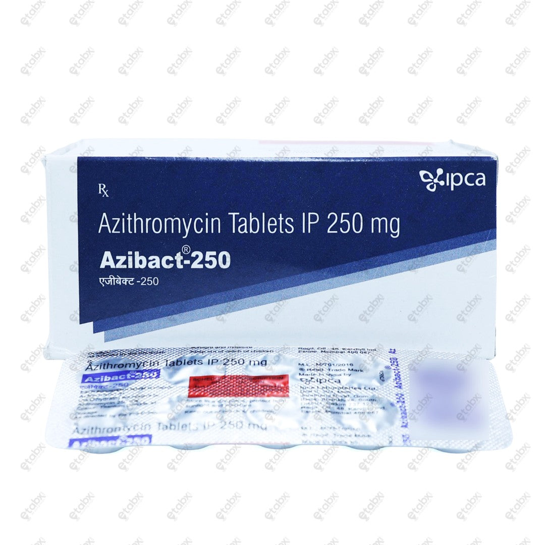 Azibact 250mg Tablet 10's