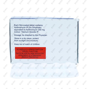 Azibact 250mg Tablet 10's