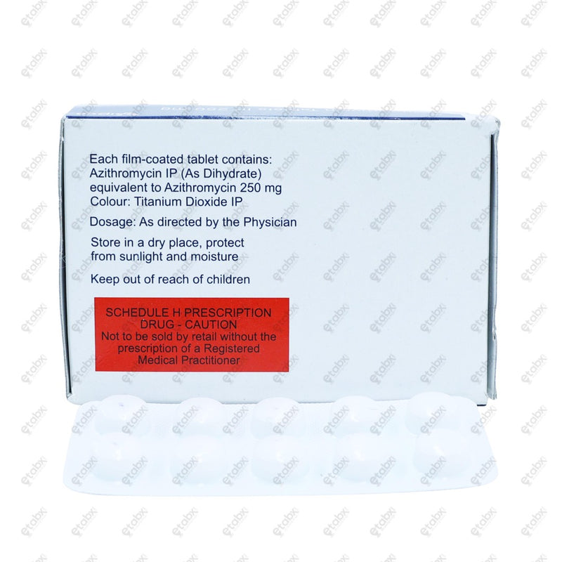 Azibact 250mg Tablet 10's