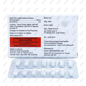 Bripca 25mg Tablet 14s