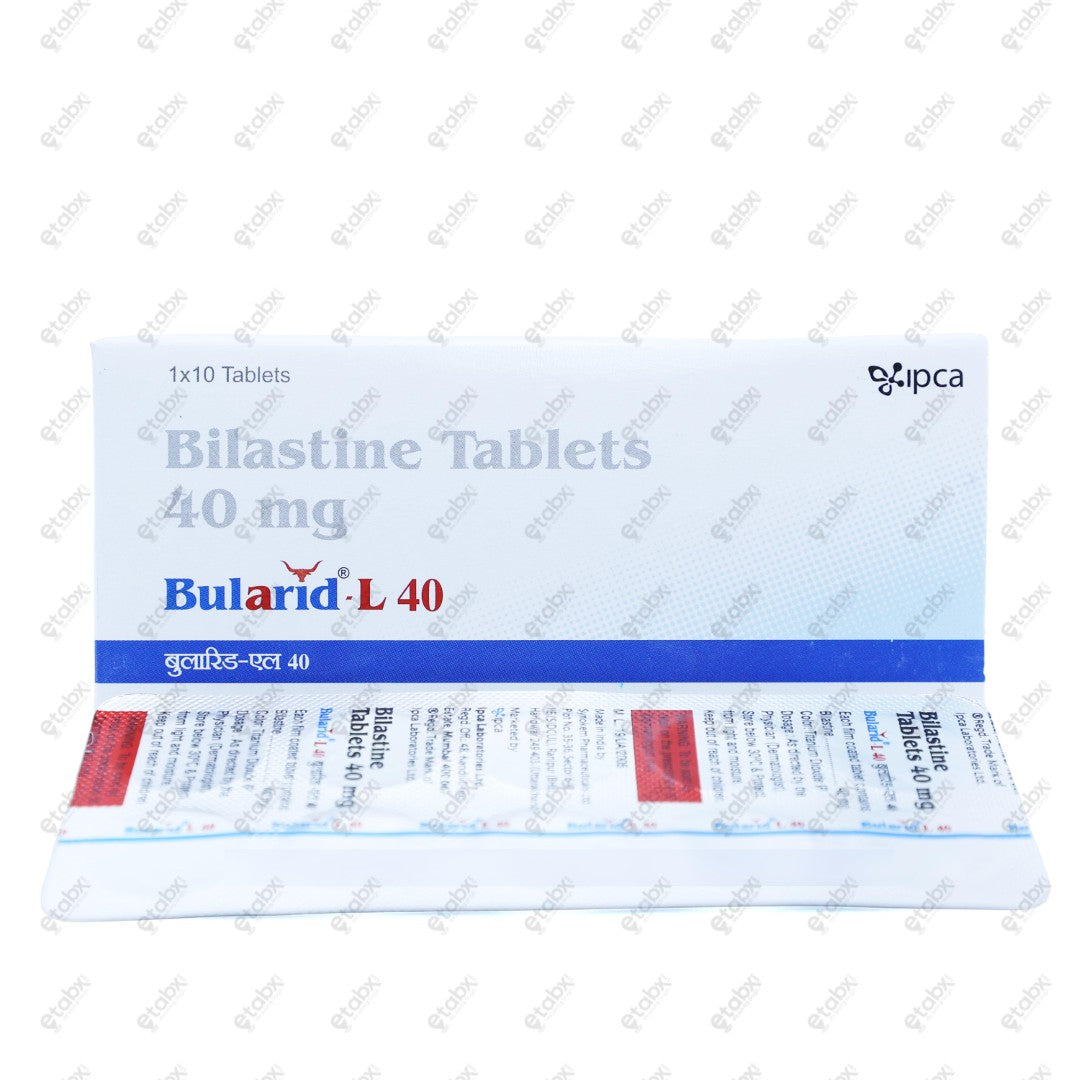 Bularid L 40mg Tablet 10's