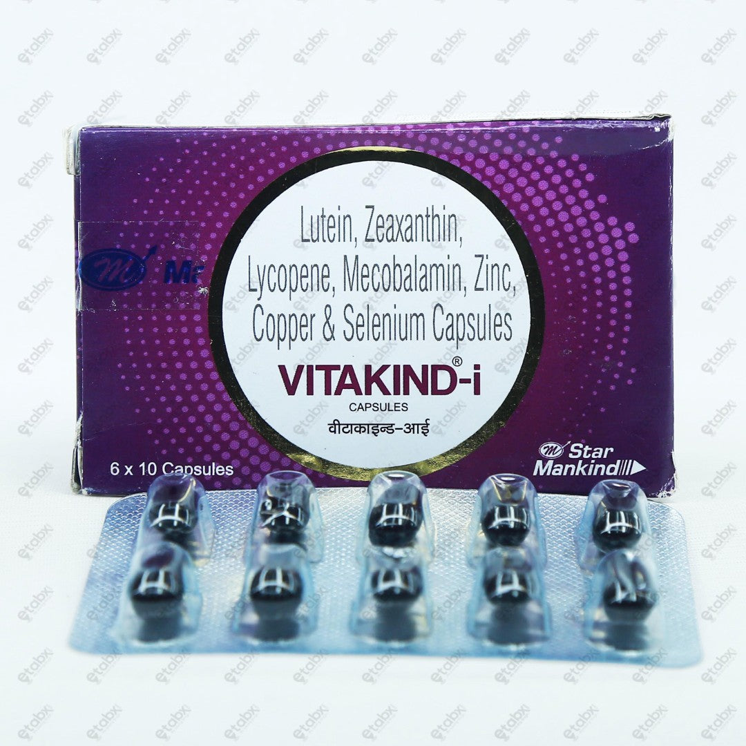 Vitakind-I Capsules 10's