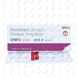 CTD C 12.5/10 Tablets 10's
