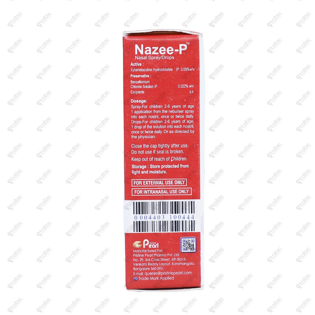Nazee P Nasal Spray 10ml