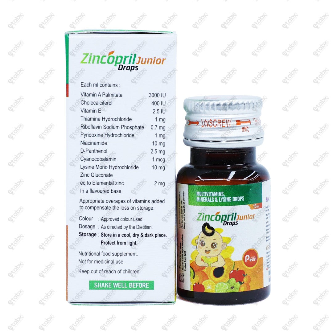 Zincopril Junior Drops 15ml
