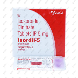 Isordil 5mg Tablet 10's