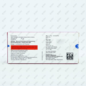 NOBEGLIZ 60mg XR Tablet 10's