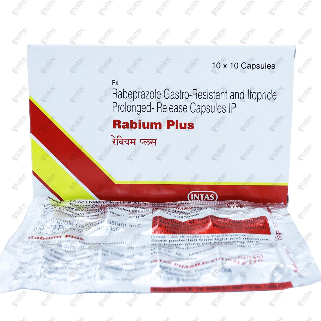 Rabium Plus Capsule 10's