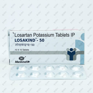 Losakind 50mg Tablet 10s