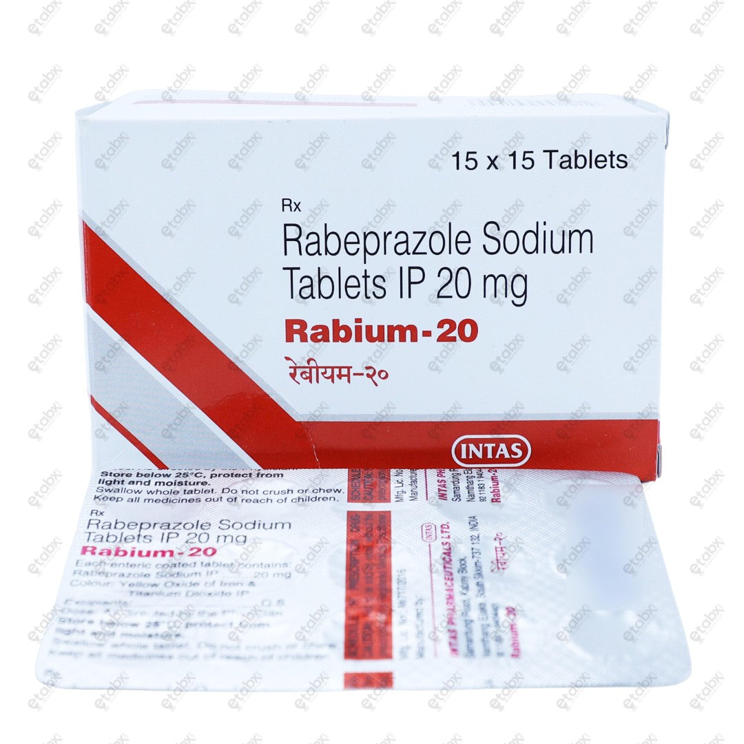 Rabium 20mg Tablet