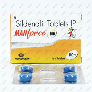 Manforce 100 Tablet 4's