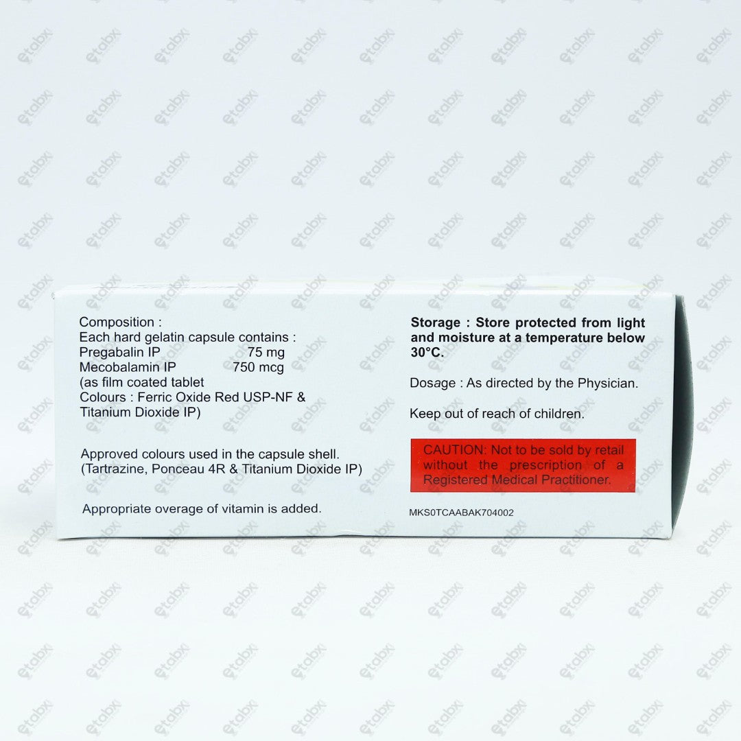 Mahagaba M 75MG Capsules 10's