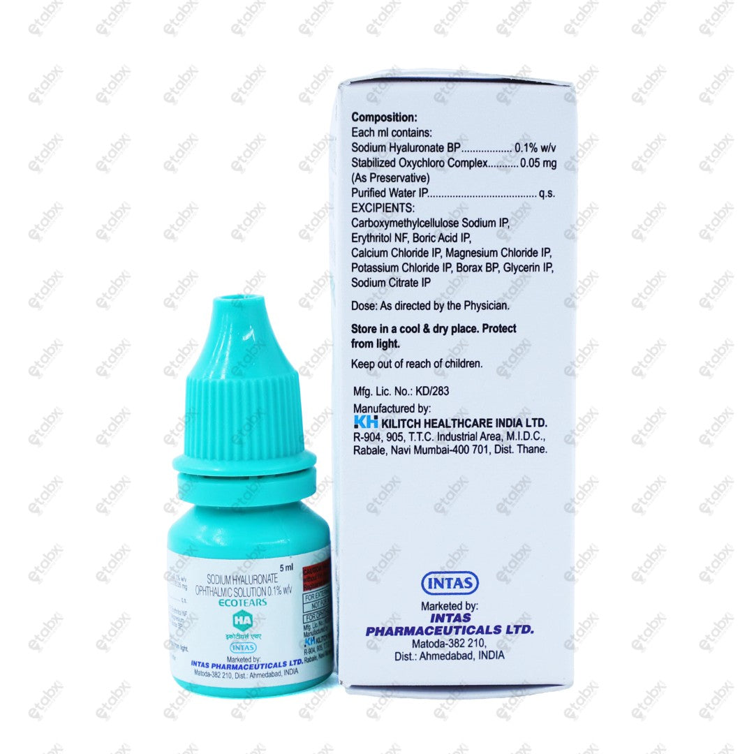 Eco Tears HA 5ml