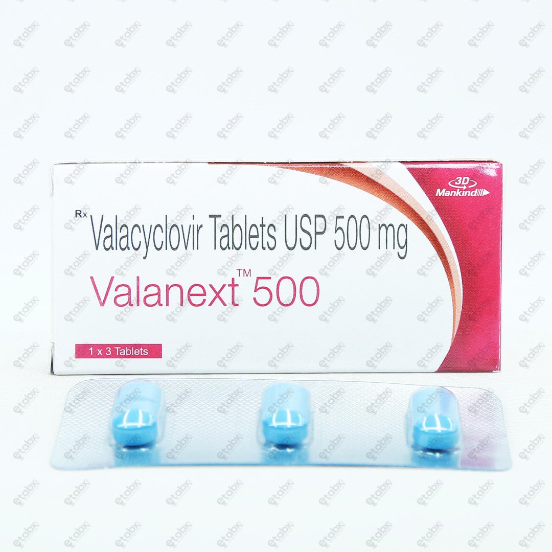Valanext 500 mg Tablet 3's