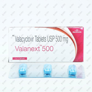 Valanext 500 mg Tablet 3's