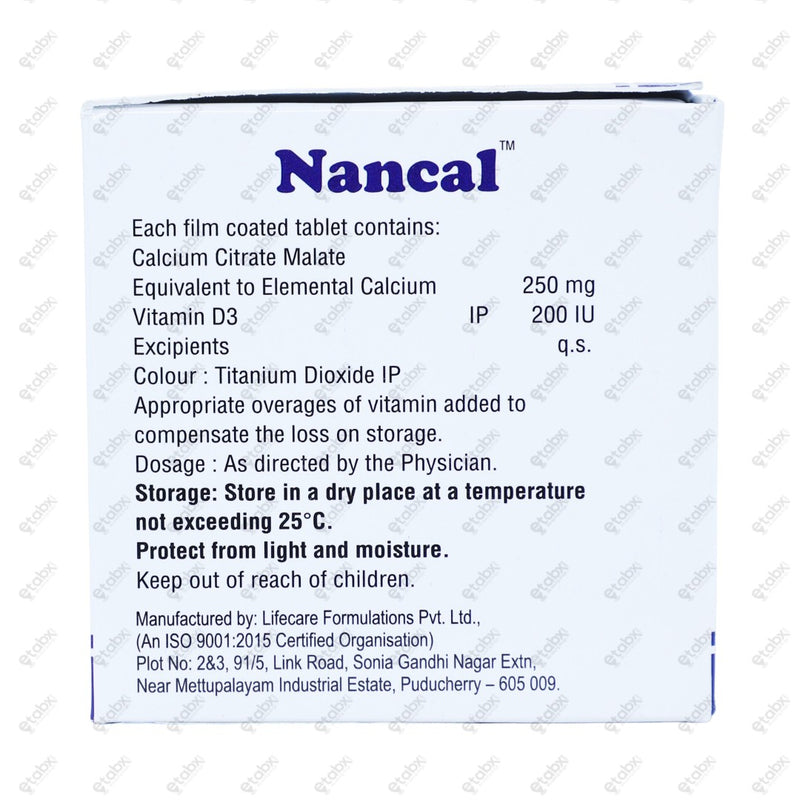 NANCAL Tablets 10's