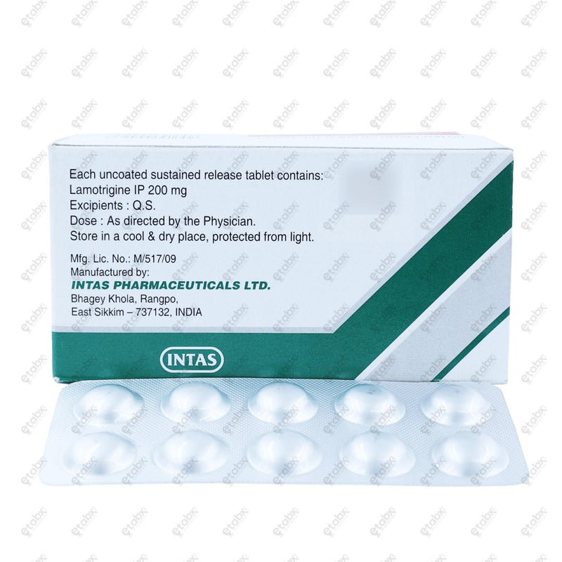 Lamez OD 200mg Tablet 10's