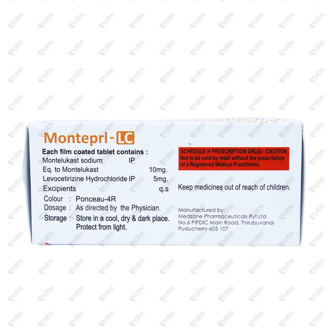 MONTEPRL LC Tablet 10'S