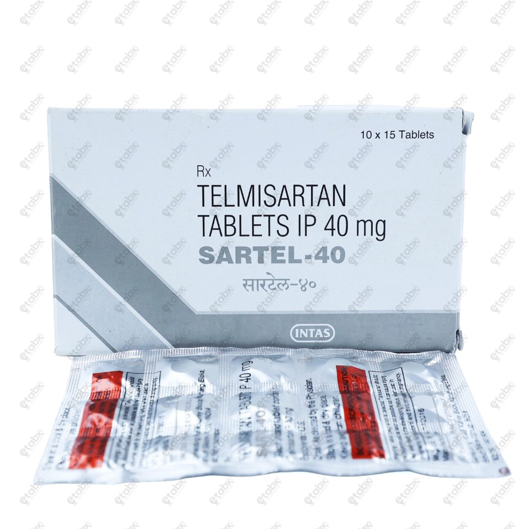 Sartel 40mg Tablets 15's