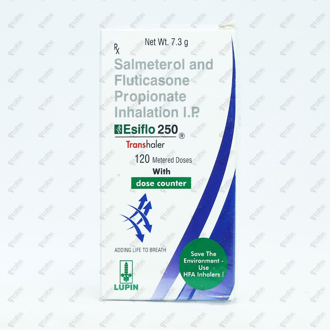 Esiflo 250mcg Tranutritional Supplement Haler