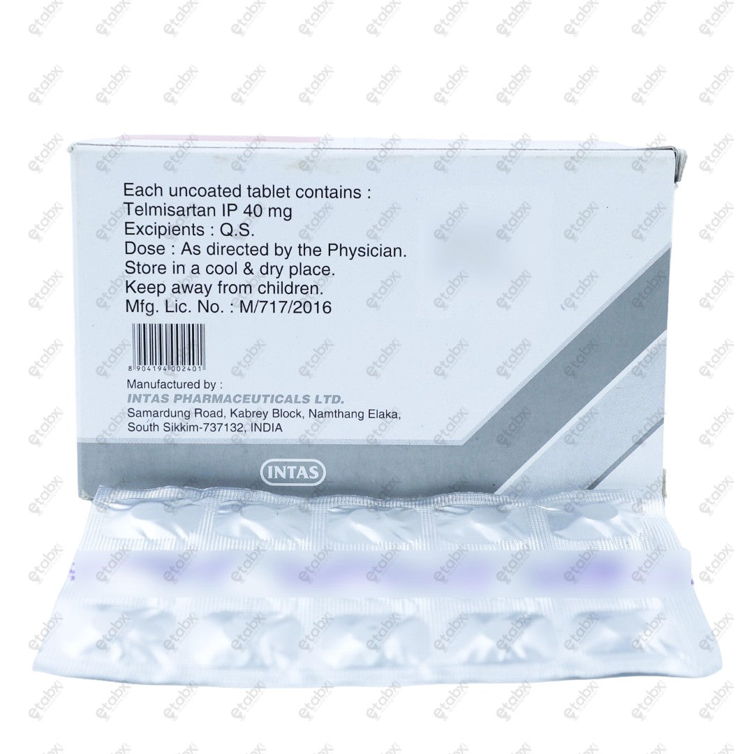 Sartel 40mg Tablets 15's