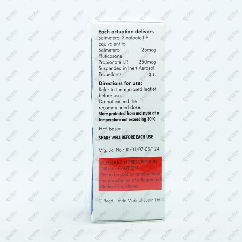 Esiflo 250mcg Tranutritional Supplement Haler