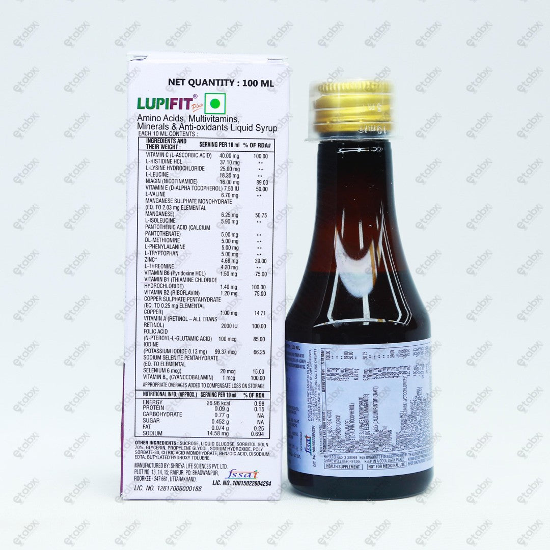 Lupifit Plus Syrup 100ml