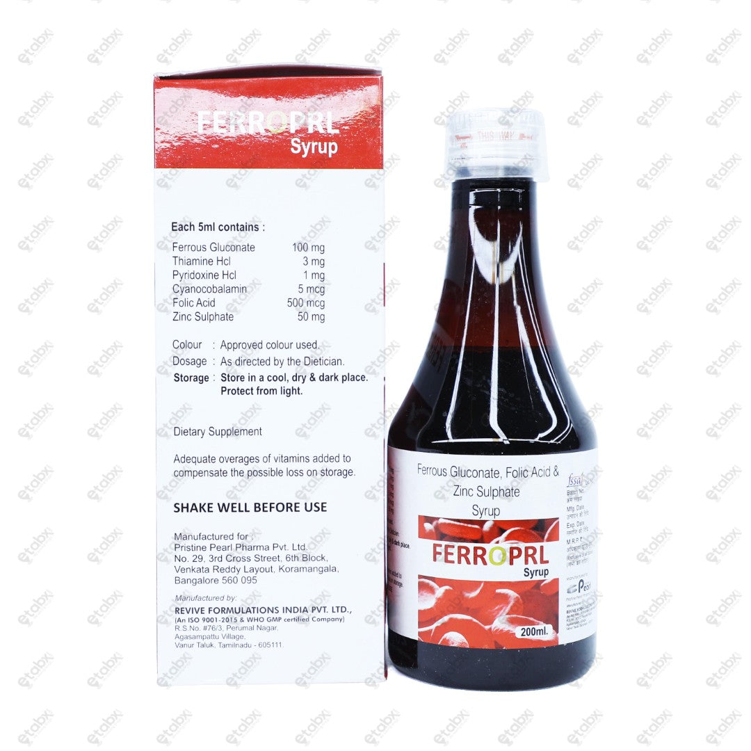 Ferroprl Syrup 200ml