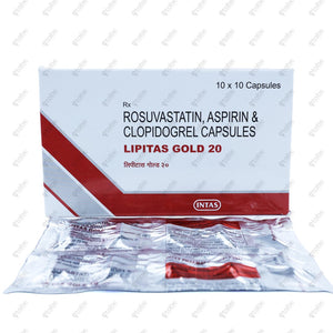 Lipitas Gold 20mg Capsule 10's