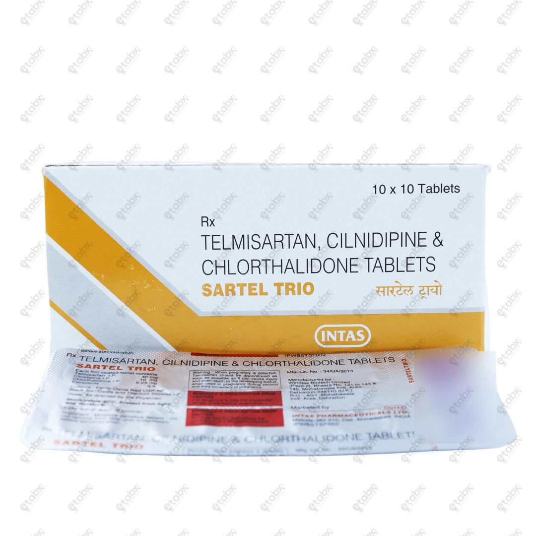 Sartel Trio Tablet 10's
