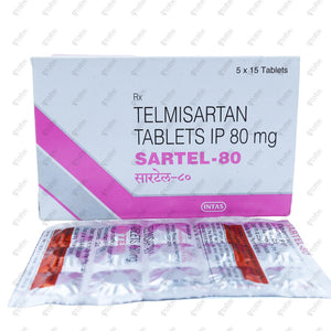 Sartel 80mg Tablets 15's