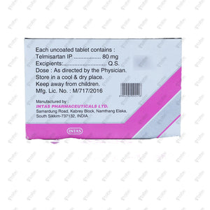 Sartel 80mg Tablets 15's